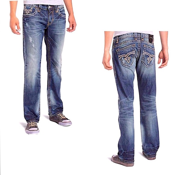 Rock Revival George Bootcut Boot Jeans 31 - Picture 1 of 9